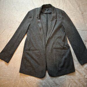 Casual Blazer - Tweed Print